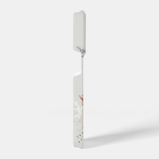 繊細な春野草 iPhoneケース (右側面)