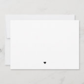 繊細な書シンプル道結婚のサンキューカード サンキューカード (裏面)