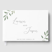 繊細な書結婚道 ゲストブック (正面)