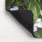 繊細な朝顔 マウスパッド (コーナー)