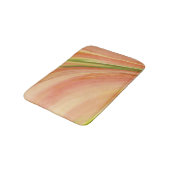 繊細な桃 バスマット (アングル)