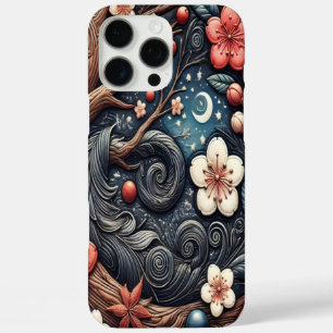 繊細な桜の花の構成 iPhone 16 PRO MAXケース