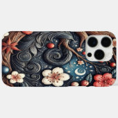 繊細な桜の花の構成 Case-Mate iPhoneケース (裏面 (横))