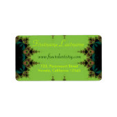 繊細な森林芸術 ラベル (正面)