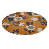 繊細な植物性ヴィンテージ花柄 カッティングボード (角)