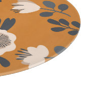 繊細な植物性ヴィンテージ花柄 カッティングボード (角)