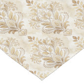 繊細な水の色ダマスクランナー洗練されたテーブルデコ ロングテーブルランナー (コーナー)