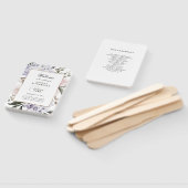 繊細な水彩あじさいフローラ | 結婚s ハンドファン (組立なし)