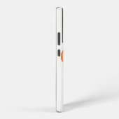 繊細な水彩ハイビスカスブーケ SAMSUNG GALAXYケース (右側面)