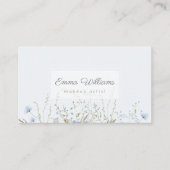 繊細な水彩フローラ名刺 名刺 (正面)