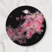 繊細な水彩フローラ フェイバータグ (裏面)