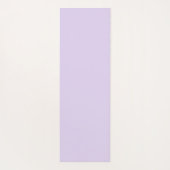 繊細な水彩紫色の花 ヨガマット (裏面)