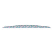 繊細な水彩花 タイヘッドバンド (正面)