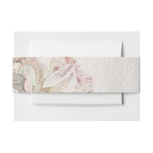 繊細な水色のフローラ結婚の