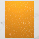 繊細な泡の背景アートが施されたエール チラシ (裏面)