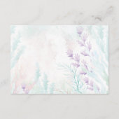 繊細な海ザシーベビーおむつラッフル エンクロージャーカード (裏面)