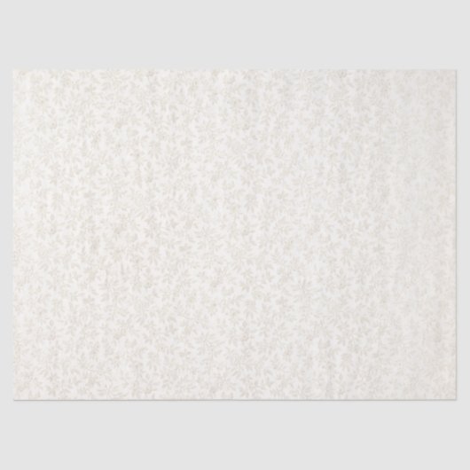 繊細な淡い色の金ゴールドフローラティッシュペーパー 薄葉紙 (正面)