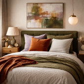 繊細な灰色と白のストライプ クッション