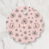 繊細な牡丹。 フェイバータグ (正面)