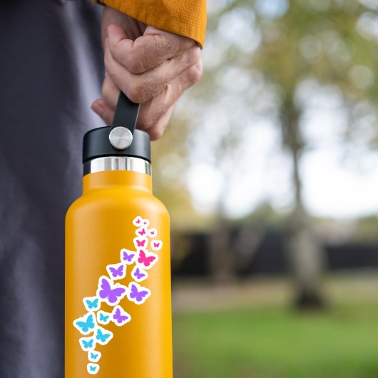 繊細な男性プライド蝶シール シール