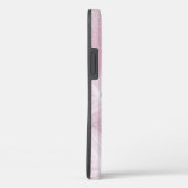 繊細な白いリボン花モノグラム Case-Mate iPhoneケース (裏面 / 右)