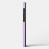 繊細な白いリボン花モノグラム Case-Mate iPhoneケース (裏面 / 左)