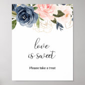 繊細な秋の花の愛は甘い ポスター (正面)