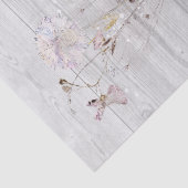 繊細な素朴な乾燥した野草 薄葉紙 (詳細)