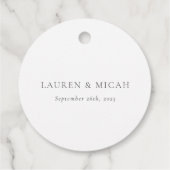 繊細な緑 フェイバータグ (裏面)