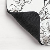 繊細な美しいのさくらんぼ マウスパッド (コーナー)