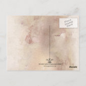 繊細な美しいはがき ポストカード (裏面)