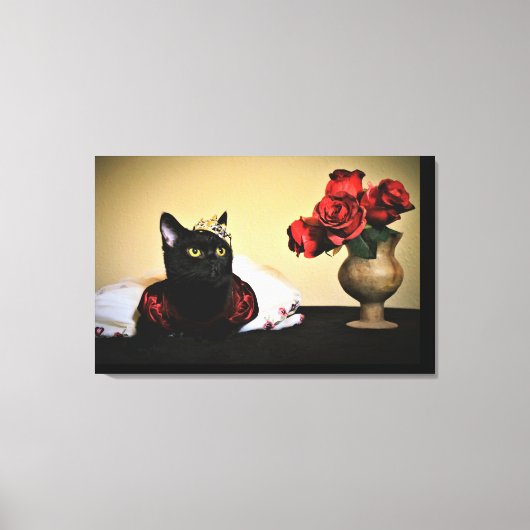 繊細な美しい キャンバスプリント (正面)