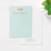 繊細な羽飾りイヤリングディスプレイカード (デスク)