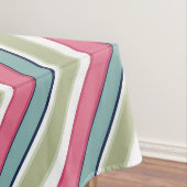 繊細な色のストライプ テーブルクロス (インサイチュ)