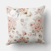 繊細な花と蝶 クッション (裏面)