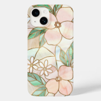 繊細な花のステンドグラス Case-Mate iPhone 14ケース