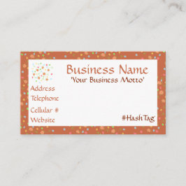 繊細な花のデザイナー名刺 割引カード