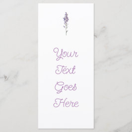 繊細な花のデザイン メニュー