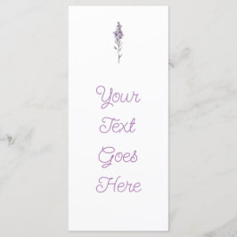 繊細な花のデザイン メニュー