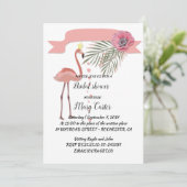 繊細な花の輪, ピンクのフラミンゴ, 招待状 (スタンド正面)