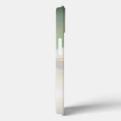 繊細な花びらを持つ水色の白い蘭 Case-Mate iPhoneケース (裏面 / 右)