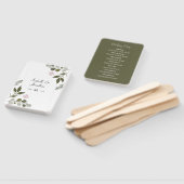 繊細な花や葉 ハンドファン (組立なし)