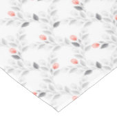 繊細な花柄 テーブルクロス (アングル)