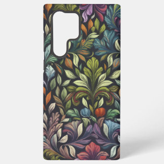 繊細な花柄 SAMSUNG GALAXY S22 ULTRAケース