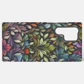 繊細な花柄 SAMSUNG GALAXYケース (裏面横)