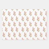 繊細な花芽 ラッピングペーパーシート (正面2)