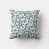 繊細な葉のアクセント枕 クッション (裏面)