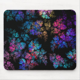 繊細な葉のオーナメント、フラクタル マウスパッド