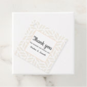 繊細な葉抽象芸術感謝していは結婚、 フェイバータグ (インサイチュ)