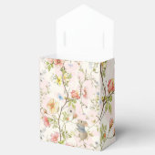 繊細な葉花と中国のスタイル フェイバーボックス (オープン)